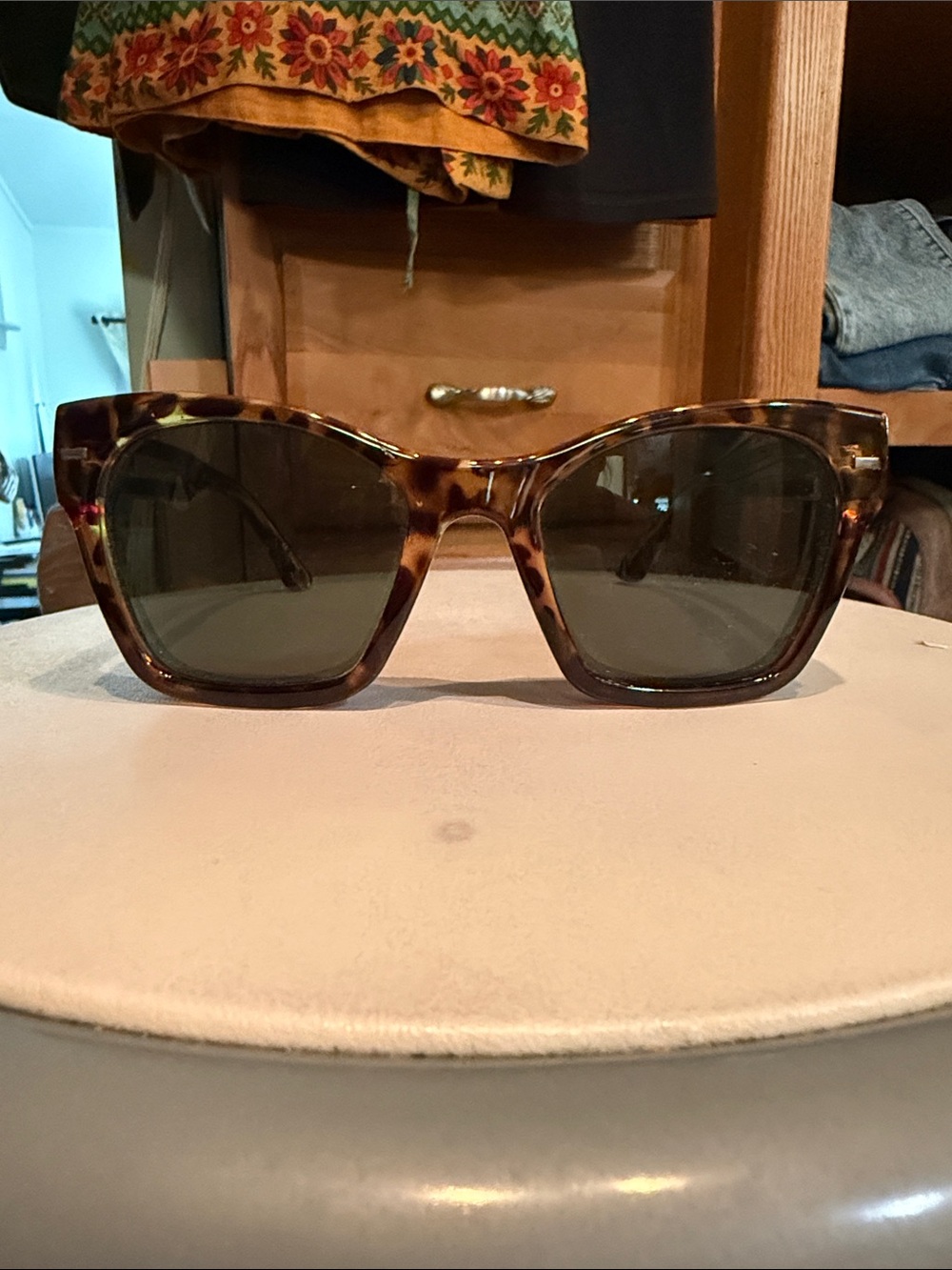 Spitfire Tortoiseshell Square Women’s Sunglasses - Classic UV Protection